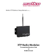 Matko XTP Wireless Setup Manual preview