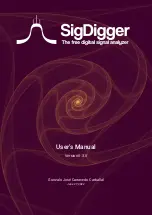 Предварительный просмотр 1 страницы MATLAB SigDigger User Manual