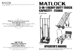 MATLOCK MTL-985-0998K Operator'S Manual preview