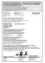 Preview for 23 page of MATO Accu-Greaser 18V - S Operating Instructions Manual