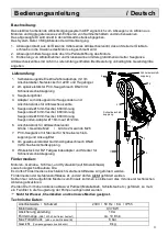 Preview for 3 page of MATO AEP 100 Operating Instructions Manual