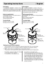 Предварительный просмотр 7 страницы MATO centraFILL deluxe Operating Instructions Manual