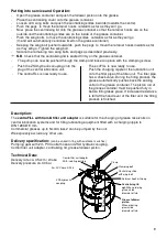 Предварительный просмотр 9 страницы MATO centraFILL deluxe Operating Instructions Manual