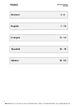 Preview for 2 page of MATO DF 500 Operating Manual