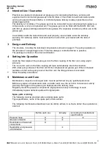 Preview for 9 page of MATO DF 500 Operating Manual