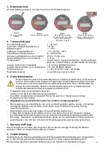 Preview for 5 page of MATO DIGIMET E35 Operating Instructions Manual