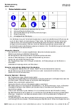 Предварительный просмотр 5 страницы MATO EP 140 Operating Instructions Manual