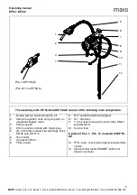 Предварительный просмотр 9 страницы MATO EP 140 Operating Instructions Manual