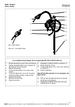 Предварительный просмотр 15 страницы MATO EP 140 Operating Instructions Manual