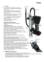 Preview for 11 page of MATO Lube Shuttle 249732 Operating Instructions Manual