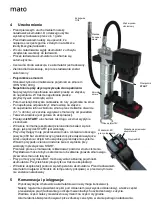 Preview for 36 page of MATO Lube Shuttle 249732 Operating Instructions Manual