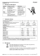 Предварительный просмотр 7 страницы MATO pneuMATO 1 Operating Instructions Manual