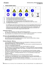 Предварительный просмотр 4 страницы MATO pneuMATO-55 Operating Instructions Manual