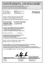 Preview for 23 page of MATO pneuMATO-fill Operating Instructions Manual