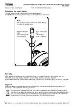 Preview for 8 page of MATO RP 100-EX Operating Instructions Manual