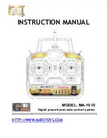 Предварительный просмотр 1 страницы MATOTOYS MA-1010 Instruction Manual