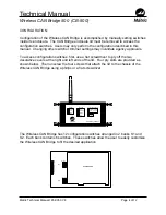 Предварительный просмотр 4 страницы Matric CB-500 Technical Manual