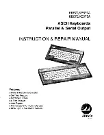 Matric KB670 Instruction & Repair Manual preview