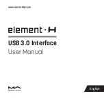 Preview for 1 page of Matrix Audio element-H User Manual