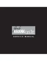 Preview for 1 page of Matrix Fitness Johnny G KRANKcycle Service Manual