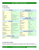 Preview for 58 page of Matrix Switch Corporation MSC-1HD0816L Product Manual