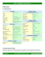 Preview for 58 page of Matrix Switch Corporation MSC-1HD1608S Product Manual