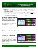Предварительный просмотр 17 страницы Matrix Switch Corporation MSC-GCP2U32 Product Manual