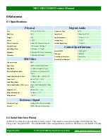 Предварительный просмотр 58 страницы Matrix Switch Corporation MSC-HD121DES Product Manual