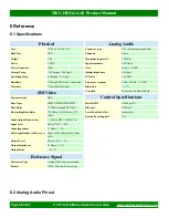 Предварительный просмотр 58 страницы Matrix Switch Corporation MSC-HD161AAS Product Manual