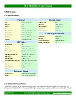 Preview for 59 page of Matrix Switch Corporation MSC-HD88DEL Product Manual