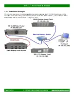 Предварительный просмотр 11 страницы Matrix Switch Corporation MSC-UTX44L Product Manual