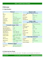 Preview for 58 page of Matrix Switch Corporation MSC-V1616L Product Manual