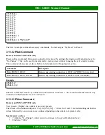 Предварительный просмотр 43 страницы Matrix Switch Corporation MSC-XD88S Product Manual