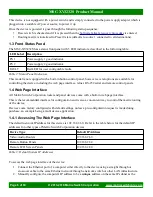 Предварительный просмотр 8 страницы Matrix Switch Corporation MSC-XV3232S Product Manual