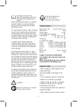 Preview for 4 page of Matrix 59695040 Original Instructions Manual