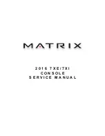 Matrix 7xe Service Manual preview