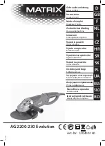 Preview for 1 page of Matrix AG 2200-230 Instructions Manual