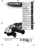 Matrix AG 800-125 Original Instructions Manual preview