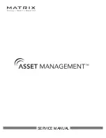 Matrix Asset Management Service Manual preview