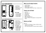 Preview for 3 page of Matrix COSEC ATOM RD100 Quick Installation Manual