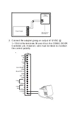 Предварительный просмотр 10 страницы Matrix Cosec Door Quick Start Manual