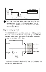 Preview for 13 page of Matrix Cosec Door Quick Start Manual