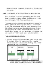 Preview for 19 page of Matrix Cosec Door Quick Start Manual