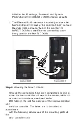 Preview for 21 page of Matrix Cosec Door Quick Start Manual