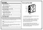 Preview for 2 page of Matrix COSEC PANEL200 Quick Start Manual