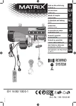 Preview for 1 page of Matrix EH 1600/1000-1 Instructions Manual