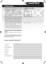 Preview for 35 page of Matrix EH 1600/1000-1 Instructions Manual