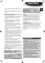 Preview for 41 page of Matrix EH 1600/1000-1 Instructions Manual