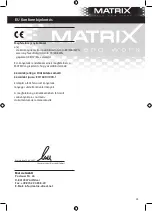 Preview for 43 page of Matrix EH 1600/1000-1 Instructions Manual