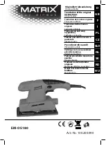 Matrix EM-OS 180 Translation Of The Original Instructions предпросмотр